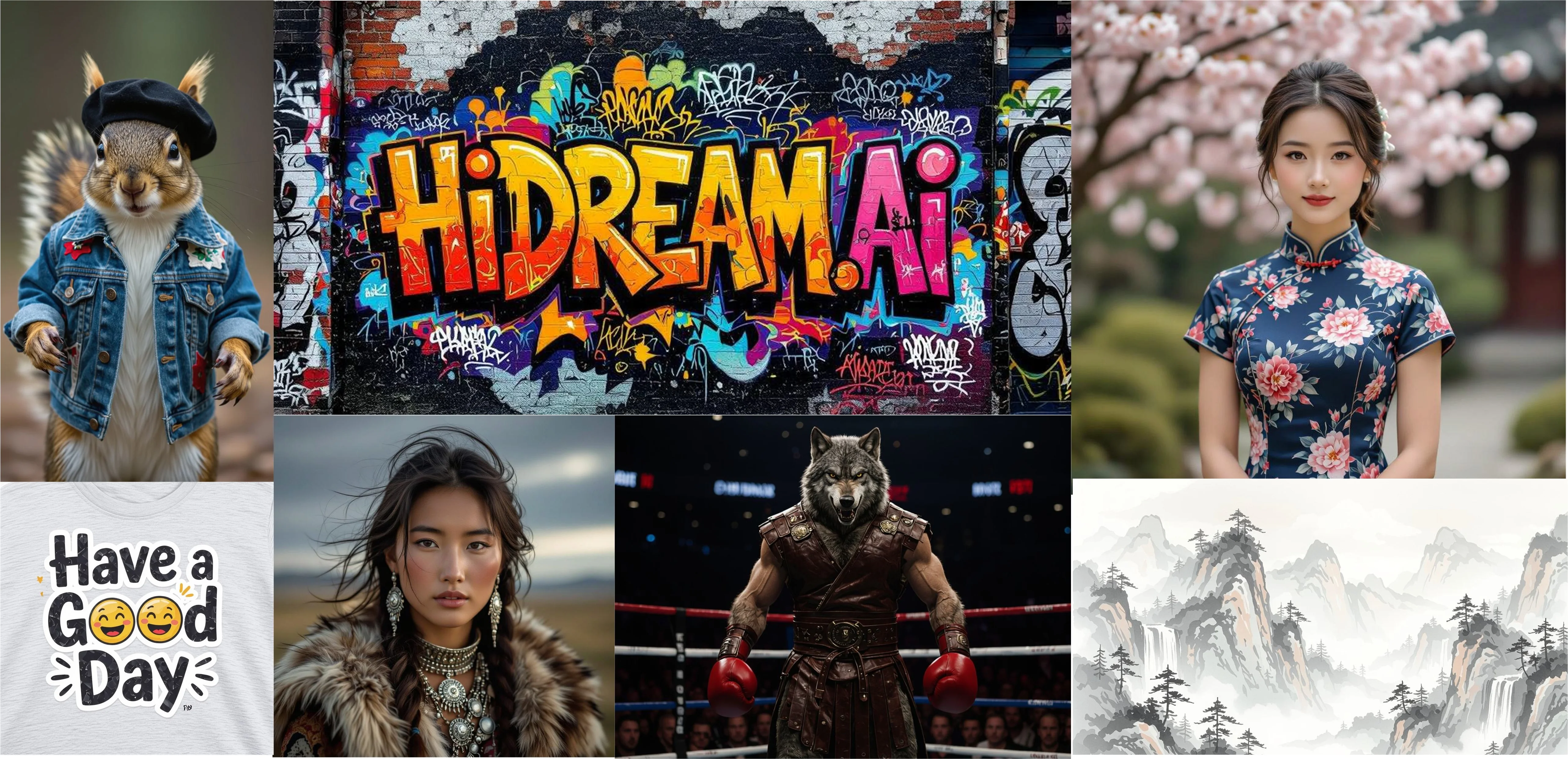 HiDream AI Examples
