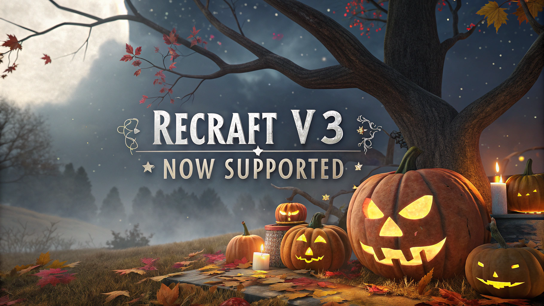 Recraft V3 Halloween