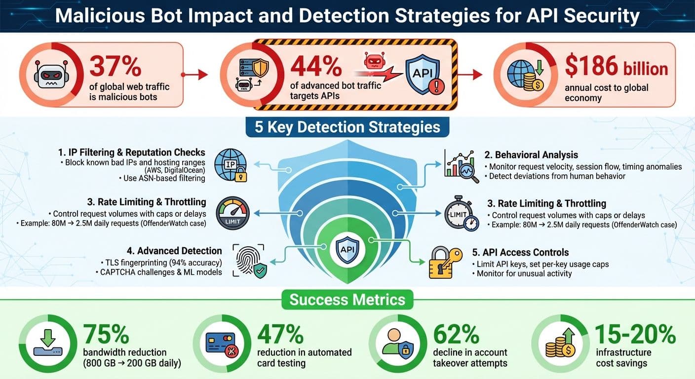 Malicious Bot Impact and Detection Strategies for API Security