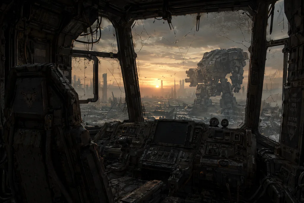 Abandoned Mech Cockpit preview