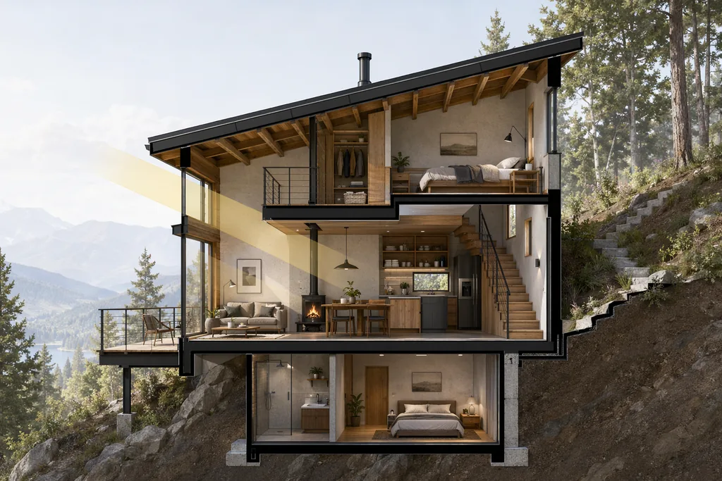 Architectural Section Cutaway preview