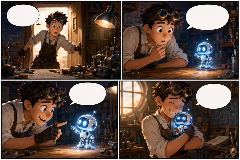 Comic Strip Sequence preview