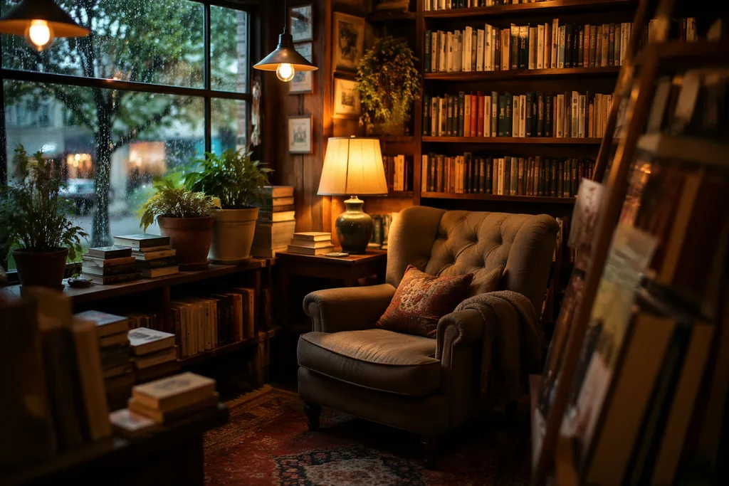 Cozy Bookshop Reading Nook preview