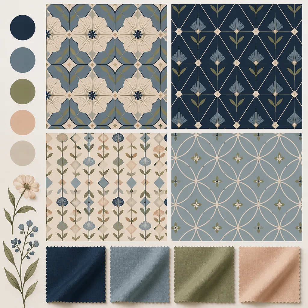 Fashion Textile Pattern Sheet preview