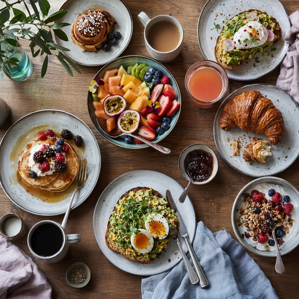 Food Magazine Flat Lay preview