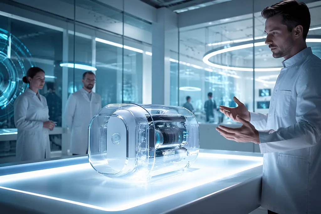 Futuristic Lab Product Demo preview