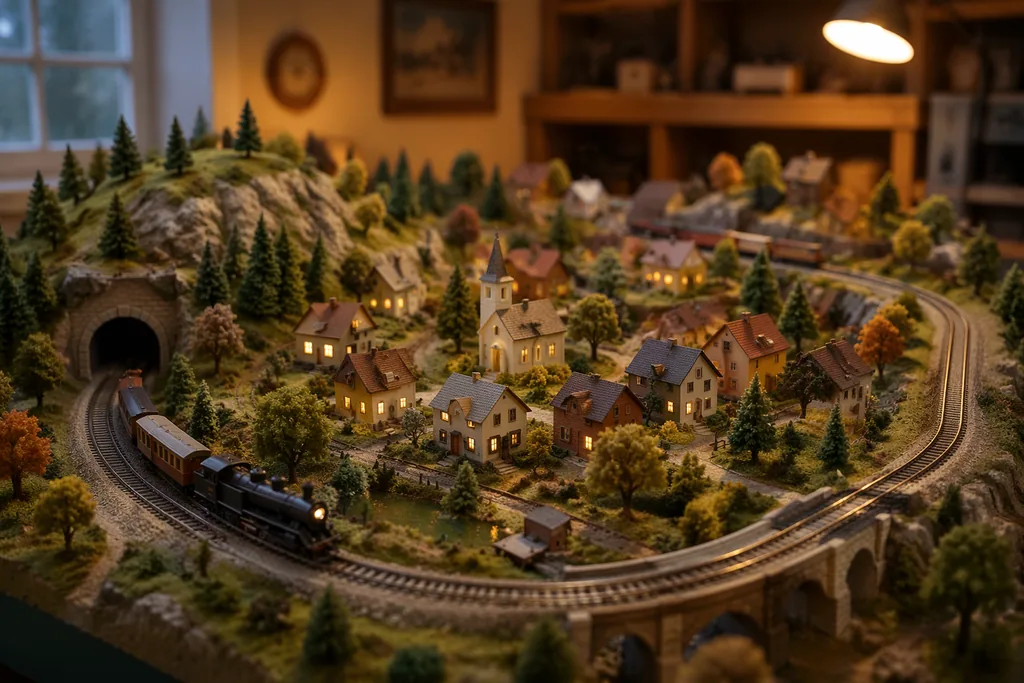 Miniature Train Table World preview
