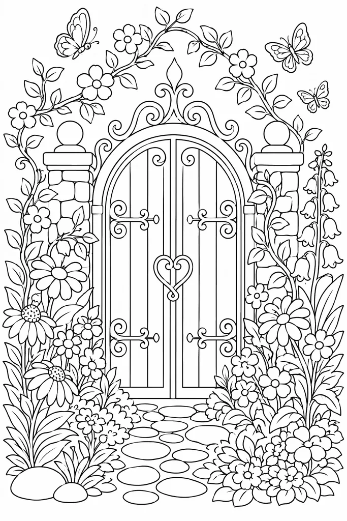 Minimal Coloring Page preview