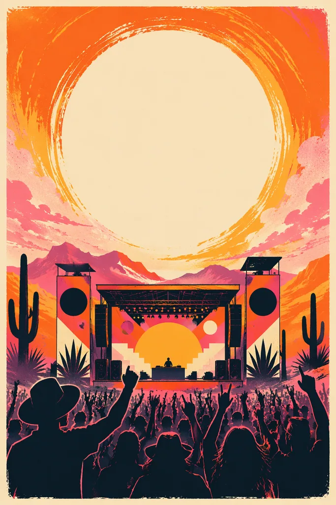 Music Festival Poster Scene preview