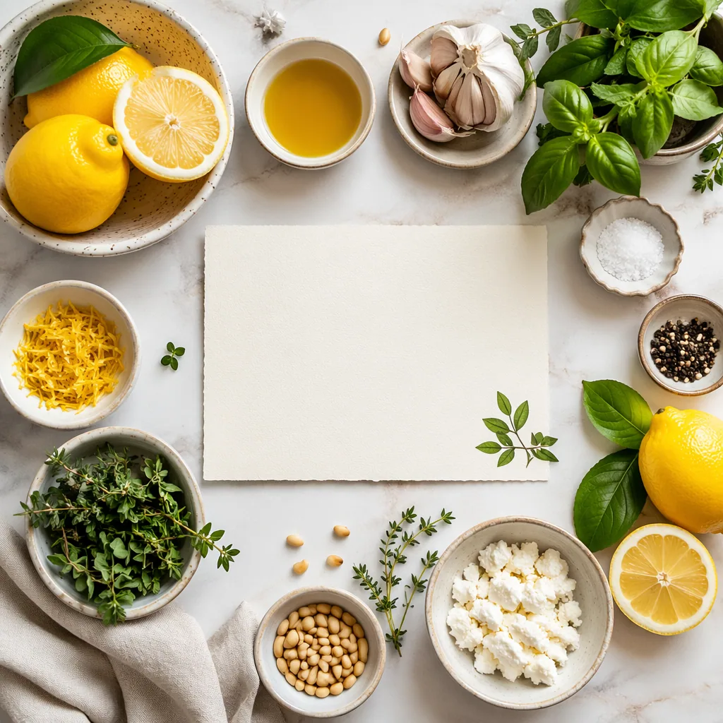 Recipe Card Flat Lay preview