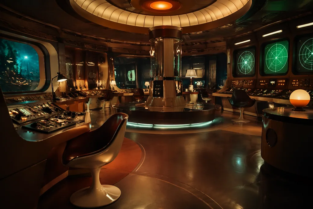 Retro-Futurist Control Room preview