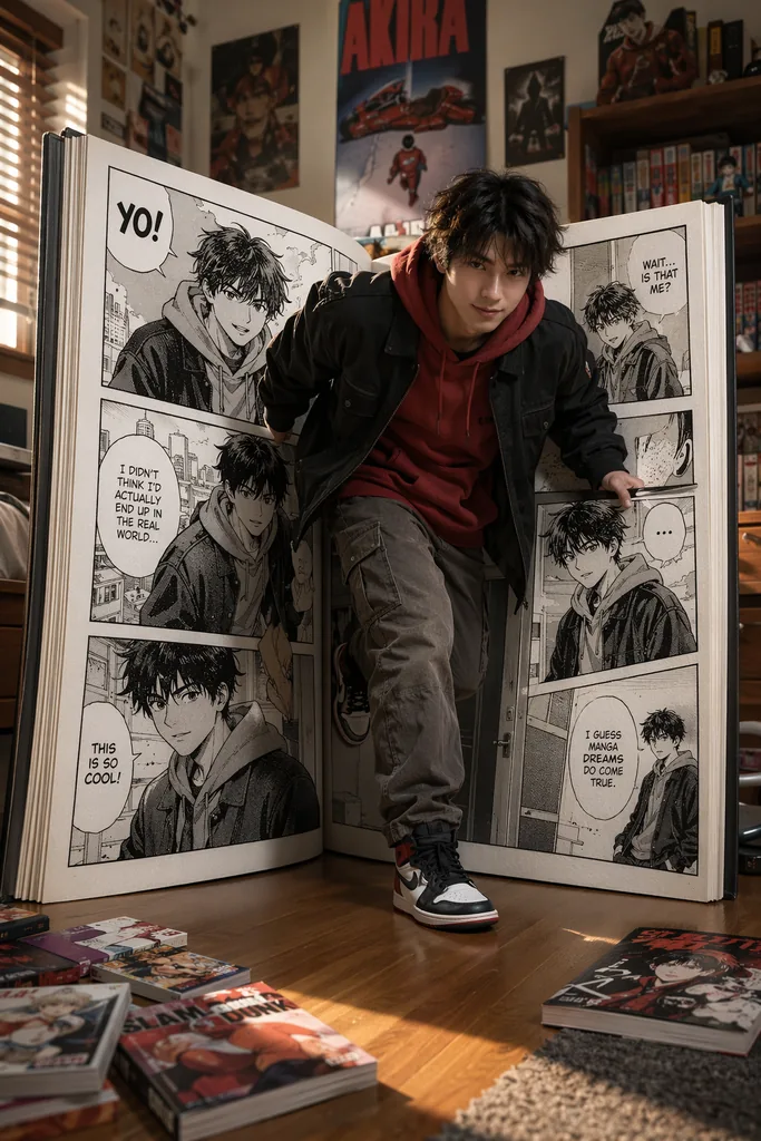 Step Out Of A Manga Book preview