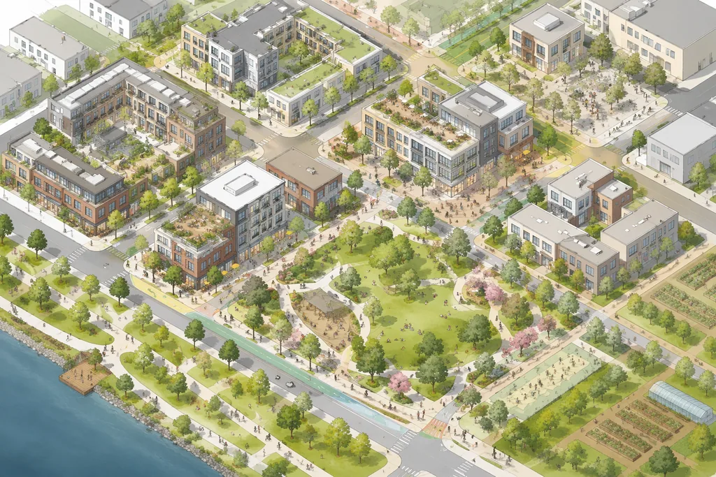 Urban Planning Map Render preview